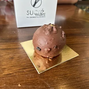 Hazelnut praline