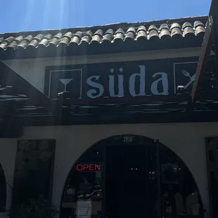 outside