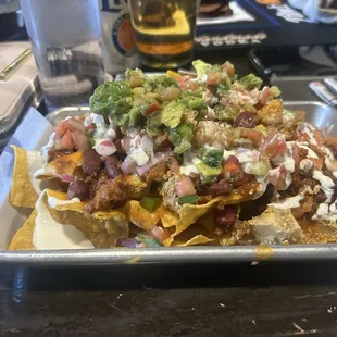 nachos, food