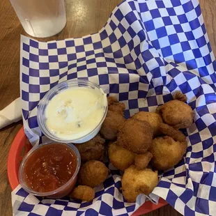 Free Hush Puppies!