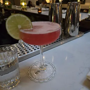 My friend's cocktail I don't remember the name of this one