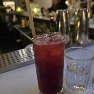 I believe this was the Zelinska cocktail. My friend ordered