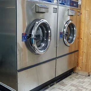 One's out of order. So's the other one given the coin receptor jamming on every quarter. Detergent spill from relocating clothing.