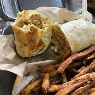 Asian Chicken Wrap