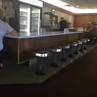 Unique counter seating