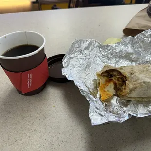 Breakfast burrito