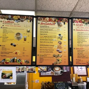 Large menu