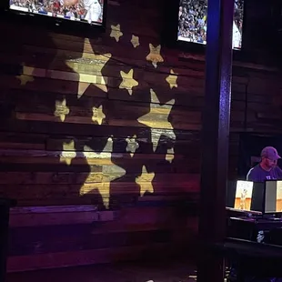 Star align at sue Ellen's