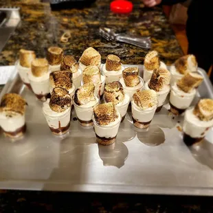 S&apos;mores Cheesecake Shooters