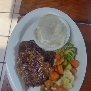 steak, food
