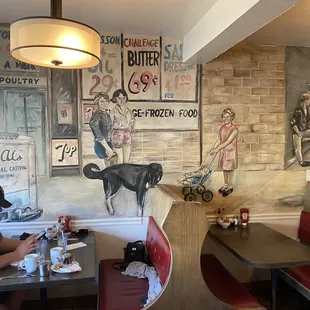 Original Mural from the 1960&apos;s