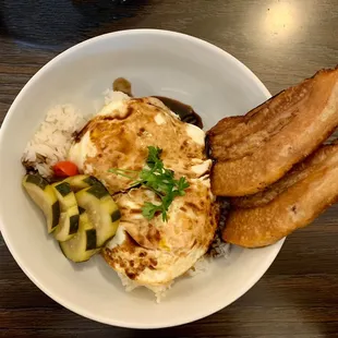 Adobo Pork Belly Bowl