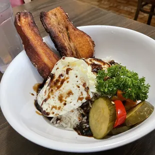 Adobo Pork Belly Bowl