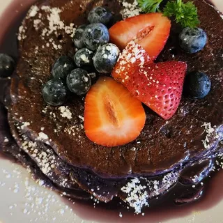 FILIPINO UBE PANCAKES