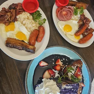 TRIPLE HOG SILOG