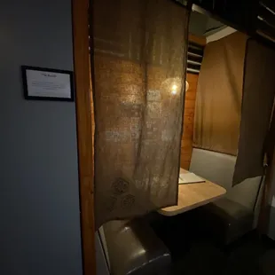 Homage booth to original location
