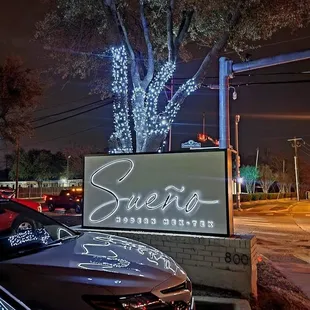 Front of the business