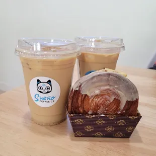 Banana Croissant &amp; Coffee