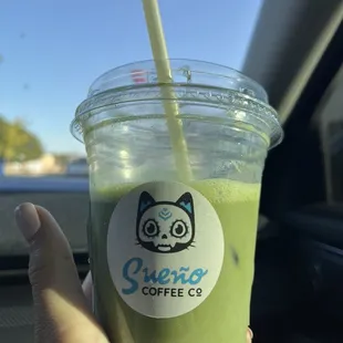 Matcha w/ oat milk