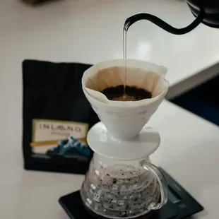 Pour over