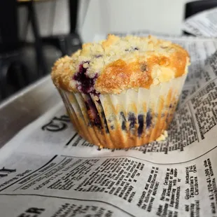 Blueberry muffin