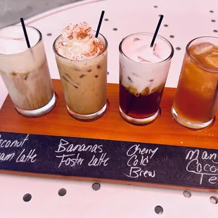 Summer Coffee Flight