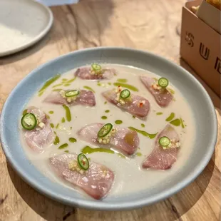 Hamachi Crudo