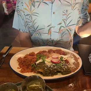 Chicken Enchiladas