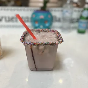 Strawberry Horchata