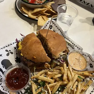burgers, food