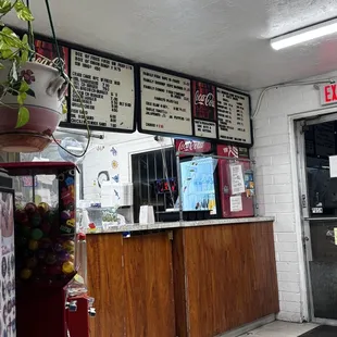 Counter for order and pick up