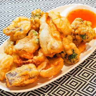 Deep fried mixed vegetable