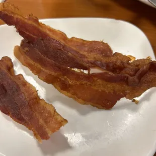 Extra crispy bacon was very good!
