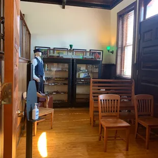 Special display room video shown