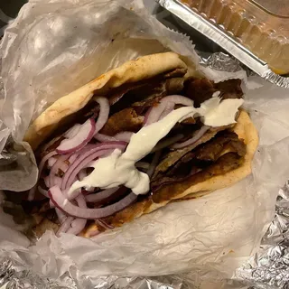 Gyro Wrap Sandwich