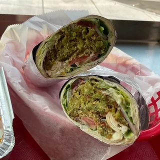 Falafel Wrap Sandwich