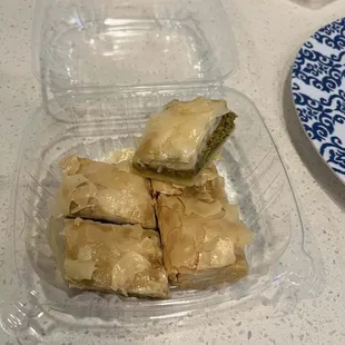 Delicious baklava