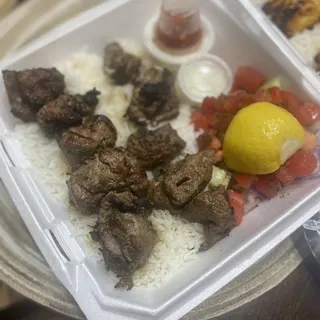 Lamb Shish Platter