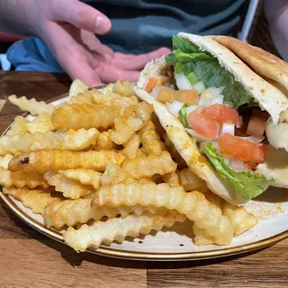 Chicken Schnitzel Sandwich or Wrap
