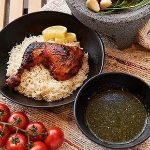 Thursday Special: Mulukhiyah, Chicken &amp; Rice