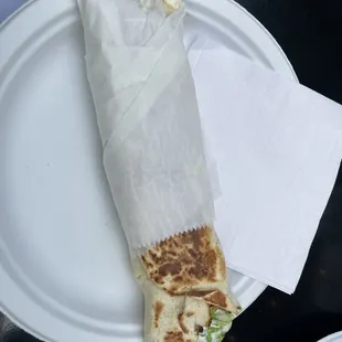 Chicken Shawarma Wrap