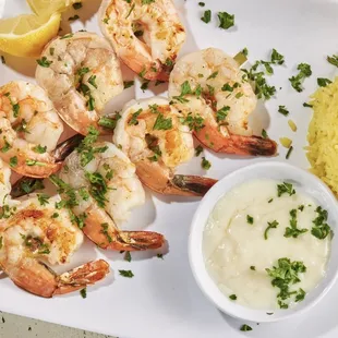 Shrimp kebab