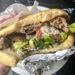 Kafta Kebab Sandwich