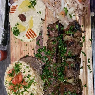 Beef Kebab Platter