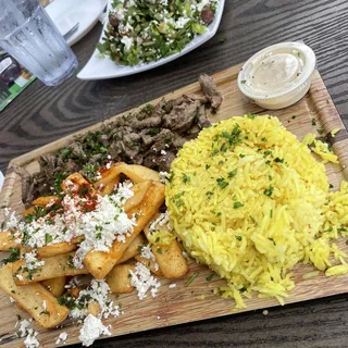 Beef Shawarma Platter