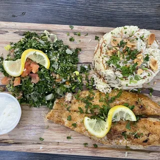 Red Snapper Platter