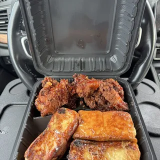 Fried Chicken N Hawaiian French Toast