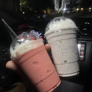 Rainbow Sherbet &amp; Oreo Smoothie