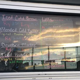 Drink Menu