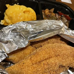 Catfish dinner